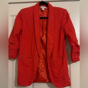 Forever 21 orange blazer